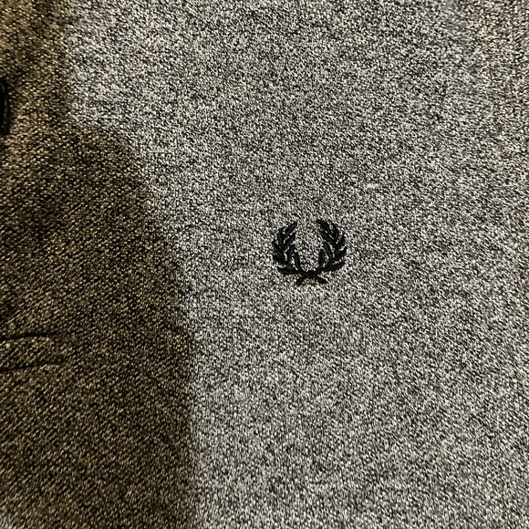 Fred Perry Charcoal Polo Shirt for Men - Picture 3 of 4